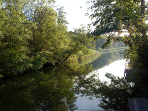 Kanal zwischen Salemer- und Pipersee